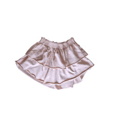 coquette tiered ruffle mini skirt