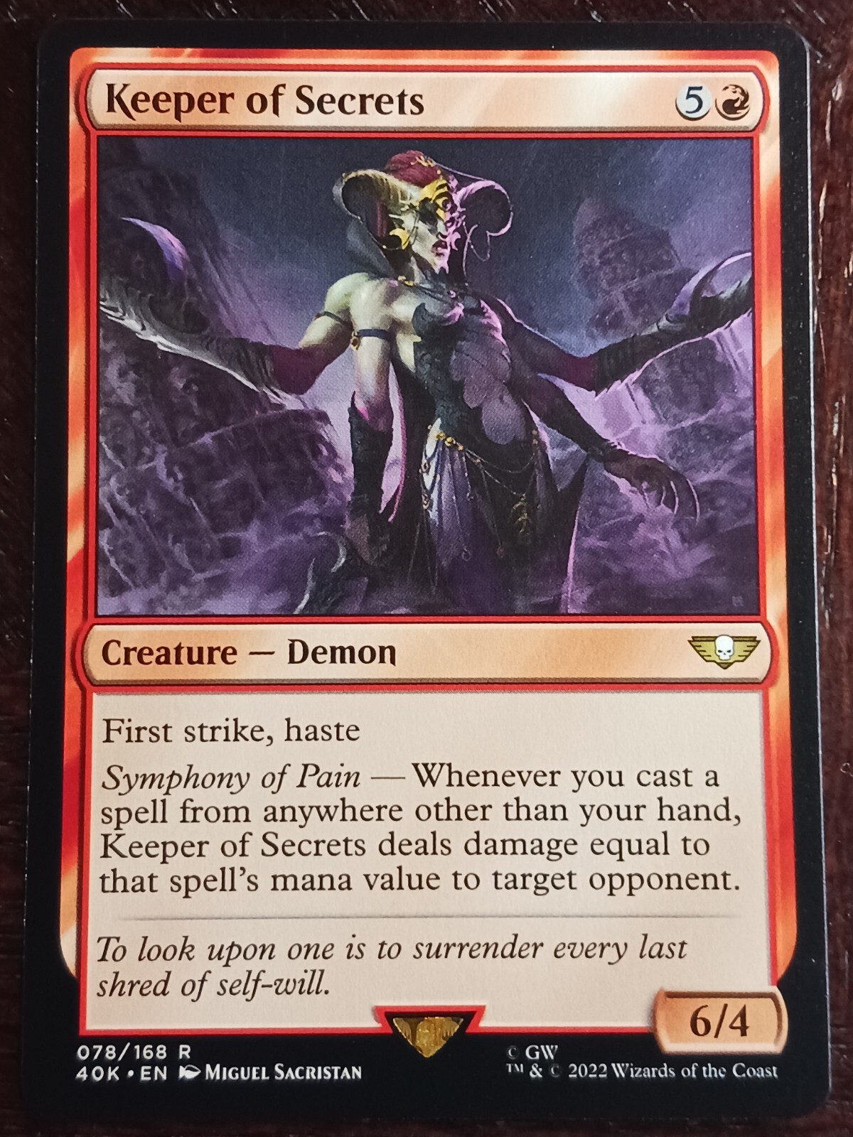 Keeper Of Secrets, Zeentchs Champion, Warhammer 40k 073/168