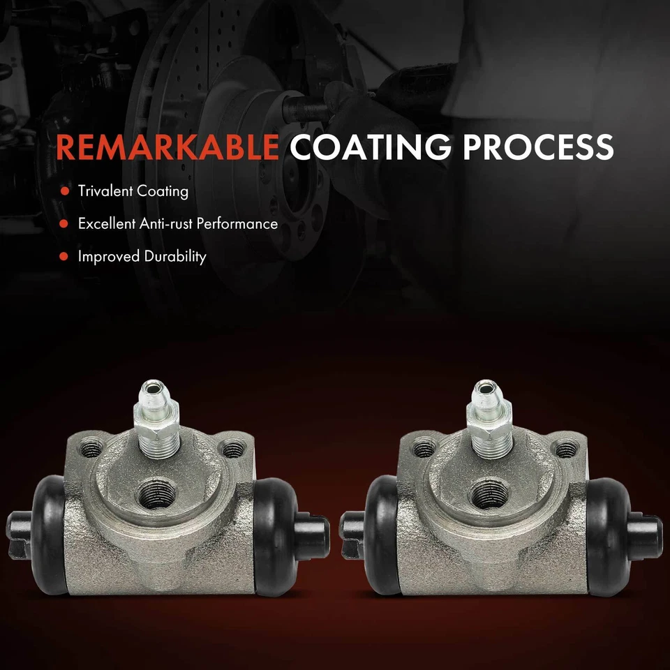 2 цилиндра задних барабанных тормозных колес для Mitsubishi Outlander 2003-2006 L4 2,4 л - Изображение 3 из 4