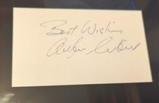 Arfon Griffiths Prince Of Wales Wrexham Arsenal - Hand Signed Card