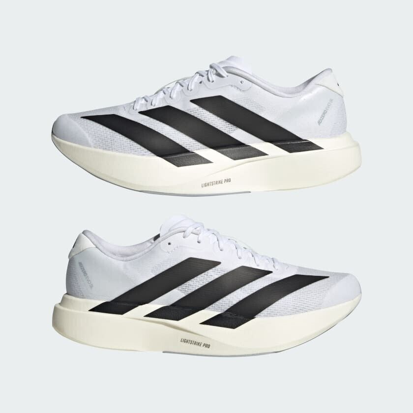adidas ADIZERO EVO SL JH6206 Cloud White Core Black Cloud adidas ADIZERO EVO SL JH6206 Cloud White Core Black Cloud