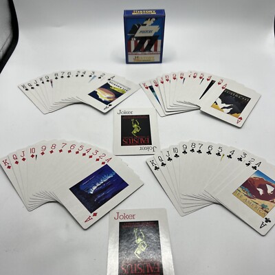 'Exhibition of Posters' history life member Playing Cards deck T2789