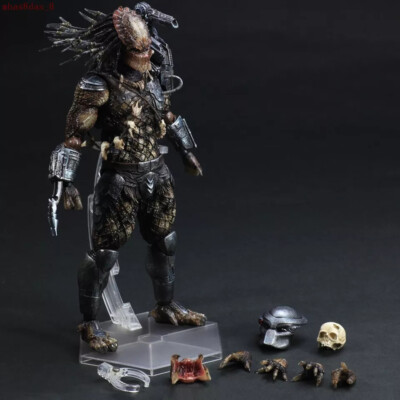 Play Arts Movie Predator 1/6 Scale Action Figure 2nd Collectible Model Toy 27cm