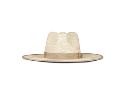 NWT BRIXTON JO STRAW RANCHER HAT LIMITED Sz LARGE Natural  display picture 3