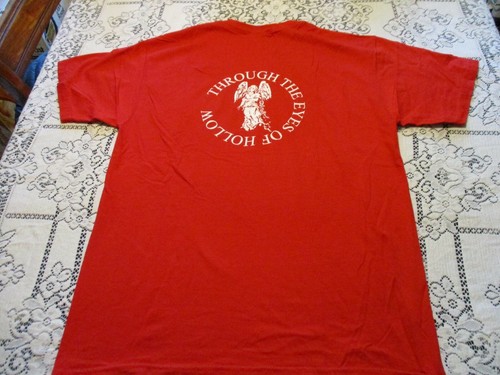 AS I FALL BAND CRYSTAL CITY HARDCORE THROUGH THE EYES OF HOLLOW T-SHIRT LG RARE - Picture 6 of 9