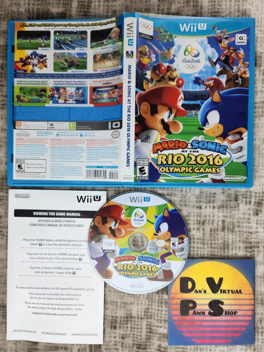 Mario and sonic wii u sale