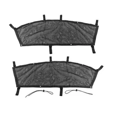 WEISEN For Can-Am Maverick X3/X3 Max 2PCS Side Window Net Sun Shade Cover Mesh