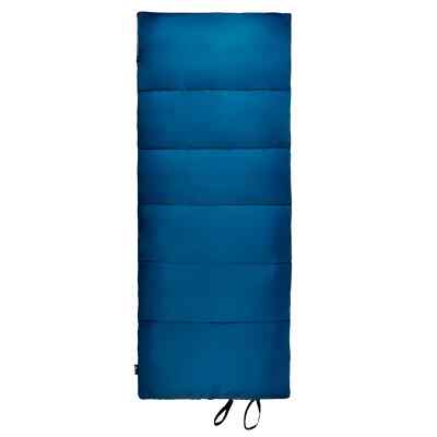Ozark Trail 35-Degree Cool Weather Rectangular Sleeping Bag, Blue, 33''x77''