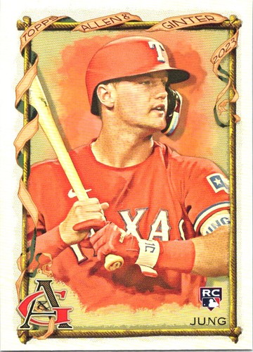 2023 Allen & Ginter #90 Josh Jung Texas Rangers Rookie | eBay