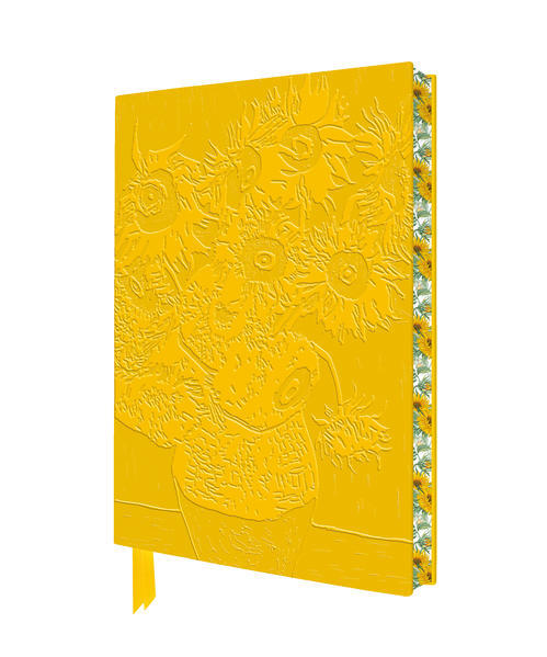 Thumbnail - Vincent Van Gogh: Sunflowers Artisan Art Notebook (flame Tree