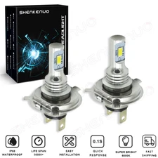 9003 H4 LED Headlight Bulbs Kit 10000W 1000000LM Hi/Lo Beam Super Bright White