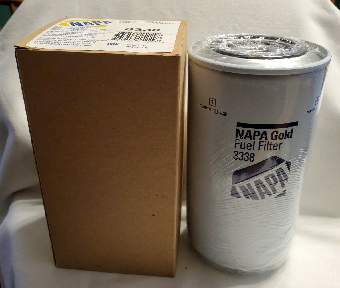 NAPA 3338 Fuel filter cross reference