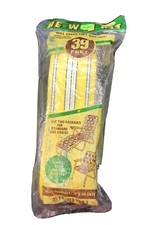 NEW VTG WELLINGTON Nylon Webbing Kit 39 Feet Re-Web Kit Lawn Chair Yellow/White
