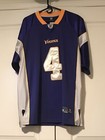 Minnesota Vikings Brett Favre #4 Nfl Reebok Jersey Authentic On Field Size 52