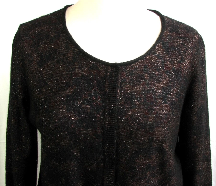 COMPTOIR DES COTONNIERS - Extremidade de colete M.Long preto cobre vermelho T M = 38 - , Muito bom estado, - Imagem 4 de 4