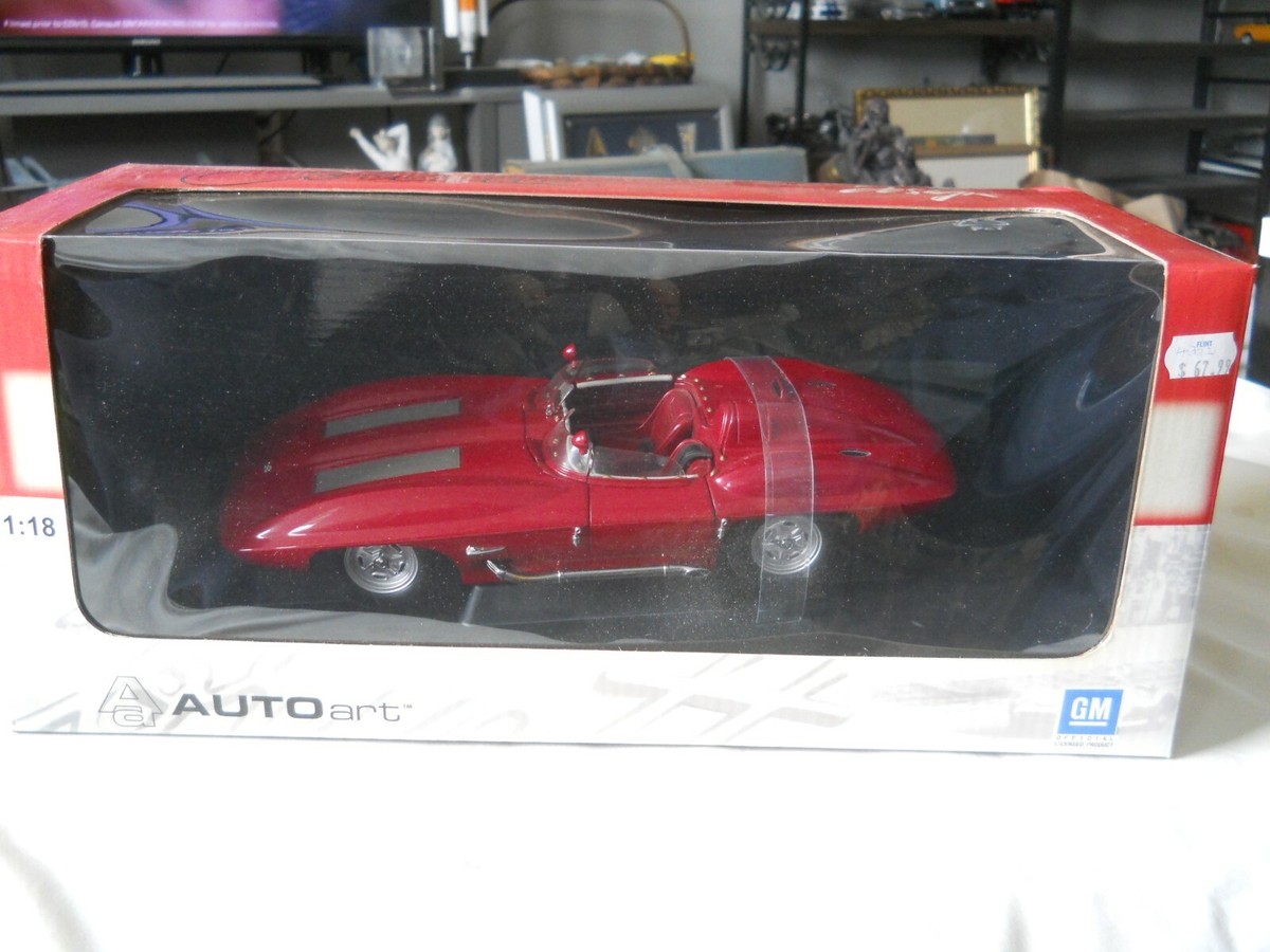 Autoart 1959 Chevrolet Corvette Stingray 1 18 Diecast for