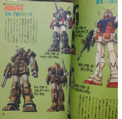 Mobile Suit Gundam MSV Mobile Suit Variation Zaku + Federal set of