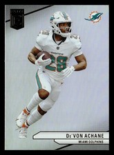 De'Von Achane 2024 Donruss Elite #19 Miami Dolphins FOOTBALL *086