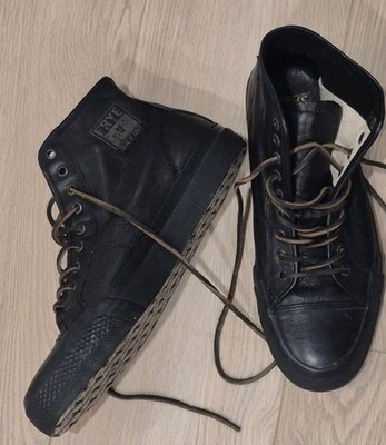 FRYE 'Grand' High Lace Sneaker - Black - Size 9