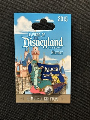 DISNEY DLR A PIECE OF DISNEY HISTORY ALICE IN WONDERLAND PIN LE PRE PRODUCTION