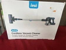 INSE N5S Cordless Handheld Stick Upright Vacuum Cleaner- Blue, NEW IN BOX w/BATT