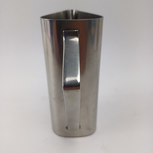 1960s MCM Lundtofte Denmark Stainless Steel Coffee Set w/Bamboo Wrapped Handle - Picture 9 of 17