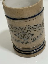 Robert Portner Brewing Co. Salt Glaze Stoneware Circa 1900 Alexander Virginia