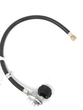 MI MADOL IMPORTS, LLC MADOL 2' LP Propane Gas Regulator Hose Assembly with Lo...