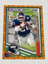 2025 Score-A-Treat Football Pumpkin #49 - Joe Morris - New York Giants