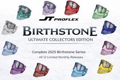 JT Spectra Proflex Paintballmaske   Birthstone Ultimate Collectors Edition