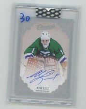 2023-24 Upper Deck Clear Cut Mike Liut Champs Auto