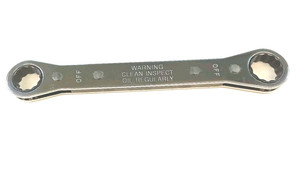 SNAP ON TOOLS 5/8" x 3/4" RATCHETING BOX END WRENCH, R2024A