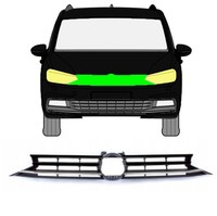 KüHlergrill FüR Volkswagen Touran 2015 – 2021 Vorne