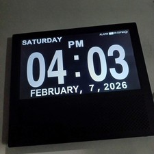 Santek SAC0700 Medicine Reminder Alarm Wall Clock Calendar Digital Picture Frame