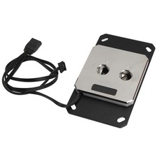 CPU Water Cooling Block RGB Effects Brass Red Copper 19.7in Cable CPU Waterblock