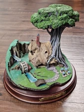 WDCC Disney Sleeping Beauty Woodcutter's Cottage Enchanted Places W/Box & COA