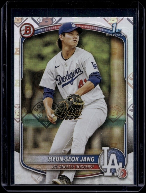 2025 Baseball Hyun-Seok Jang #BP-51 Prospects Bowman Retro Logo Foil Pattern