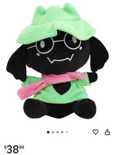 C1 Deltarune Ralsei Plushie, Stuffed Toy, Plush Toy Decor, Game Gifts, Gaming