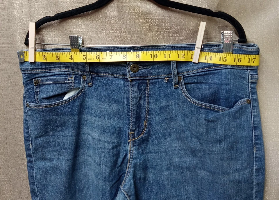 Jeans Denizen Levis para mujer 14M azul denim modernos ajustados W36 L29 Foto 4 de 4