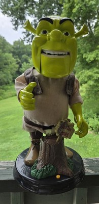 SHREK 2 Animated Shrek Bank, 2004, Gemmy, Tested/Working for Parts/Repairs, READ