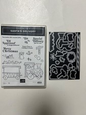 Stampin Up Santa  s Delivery Bundle Used Free Shipping