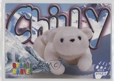 1999 Ty Beanie Babies Series 3 Artist's Proof Chilly the Polar Bear #72 12bz