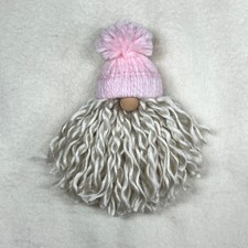 Handmade Valentine's Day Yarn Gnome Magnet Spring Home Decor Fridge Gift
