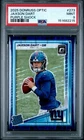2025 Panini Donruss Optic - Rated Rookie Jaxson Dart #273 Purple Shock  - PSA 9