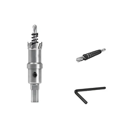 34 Inch TCT Hole Saw Kit for Hard Metal