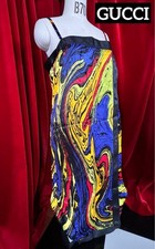 USED GUCCI SILK DRESS VERYGOOD