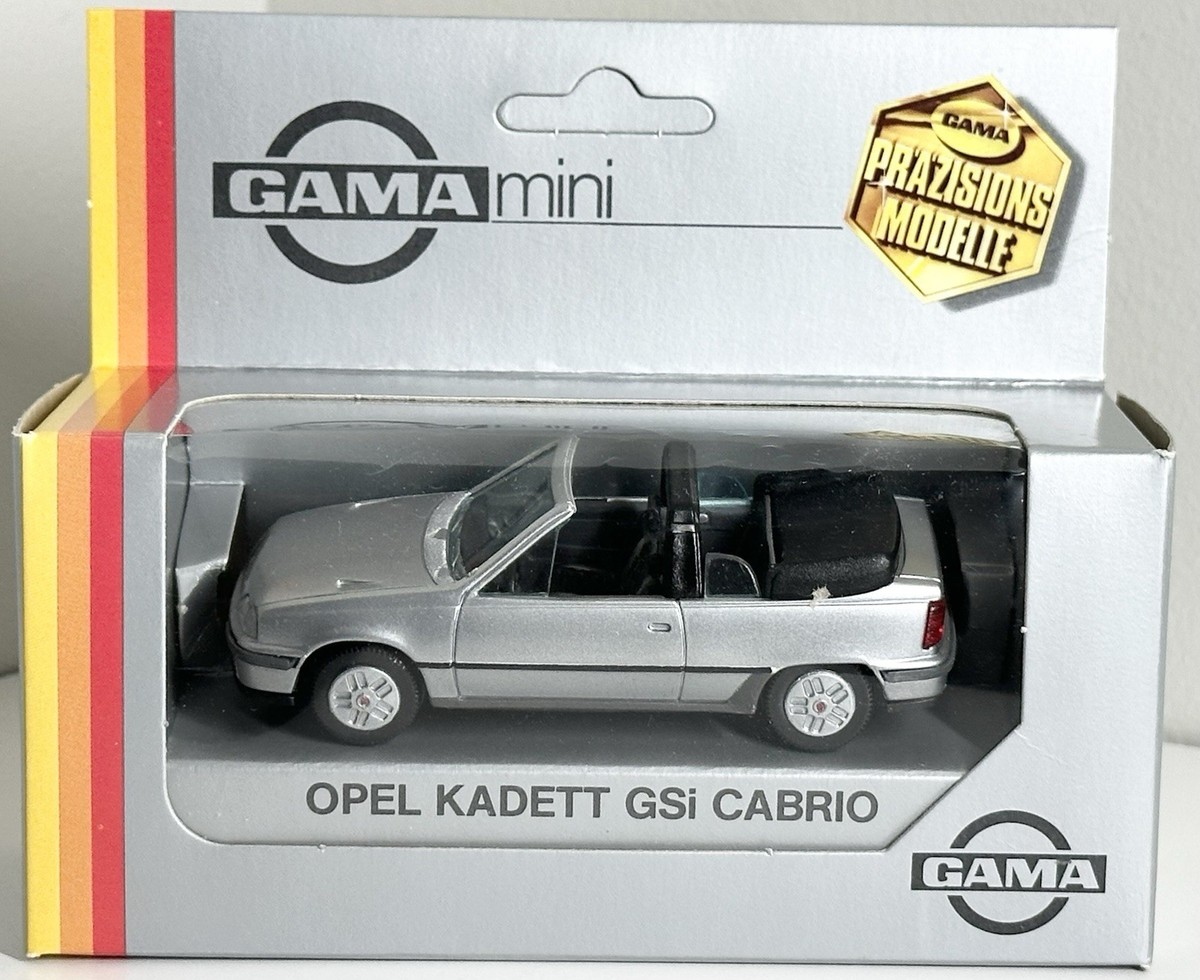 Gama Mini 1:43 - Opel Kadett GSi Cabrio (Silver) - 81135000 | eBay