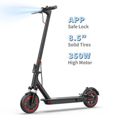 AOVOPRO Electric Scooter Adults, 8.5'' Foldable Dual Suspension 19MPH E-Scooter