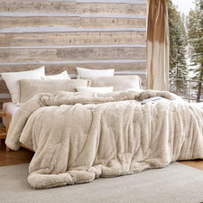 Byourbed Coma Inducer  Oversized King Comforter - the Original Plush - White San
