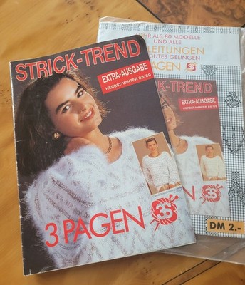 Drei Pagen Strick-Trend incl. Anleitungen 88/89